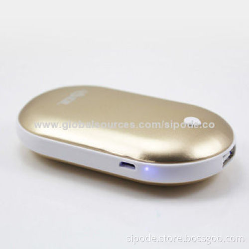 2014 new power bank with warm hand function